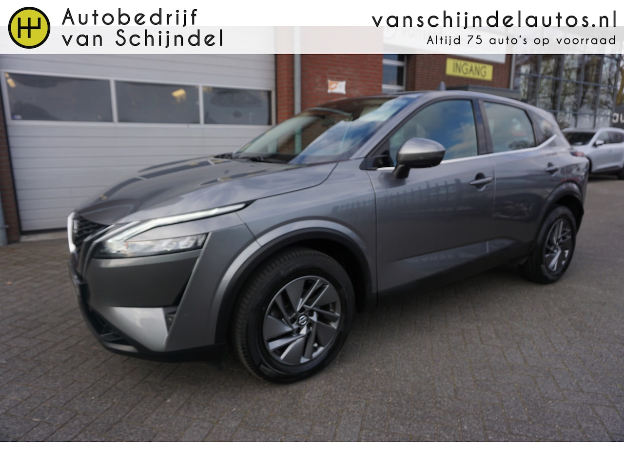 Nissan Qashqai - 1.3 MHEV XTRONIC 158PK NOV 2021 DEALER ONDERHOUDEN 360CAMERA ADAPTIEVE CRUISE FULL LED NAV - AutoWereld.nl
