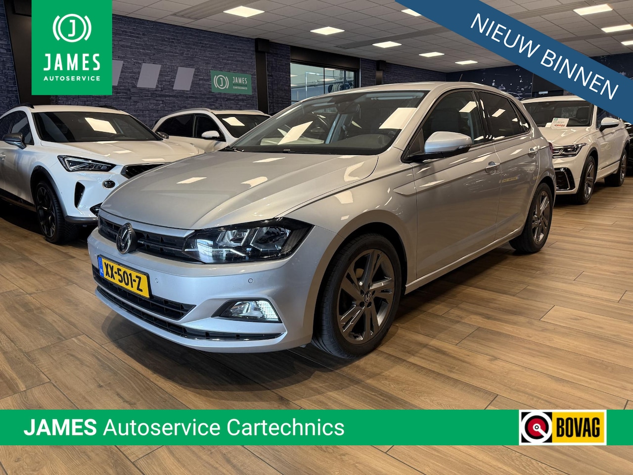Volkswagen Polo - 1.0 TSI Highline DSG|NAVI|17 INCH LM| - AutoWereld.nl
