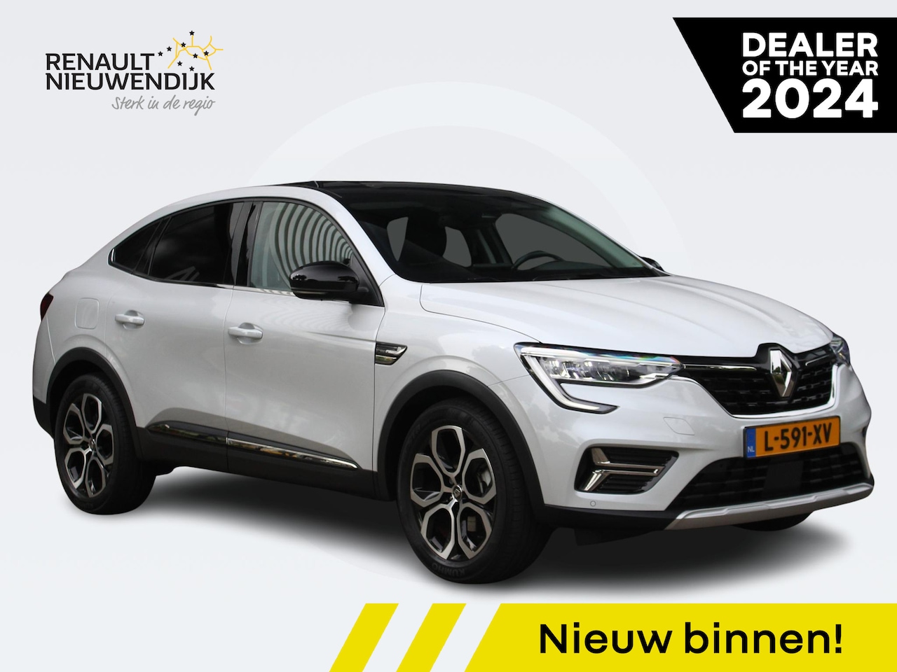 Renault Arkana - 1.6 E-Tech Hybrid 145 Intens AUTOMAAT / 1E EIGENAAR / DEALER OND. / TREKHAAK / 10,25'' DAS - AutoWereld.nl