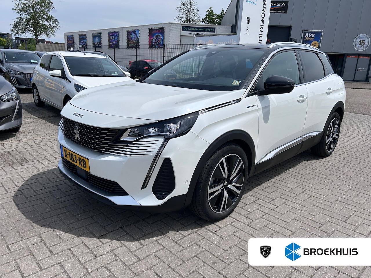 Peugeot 3008 - 1.6 HYbrid4 300 Blue Lease GT Focal Audio | Adaptieve cruise | 360° Camera | AGR Stoelen i - AutoWereld.nl