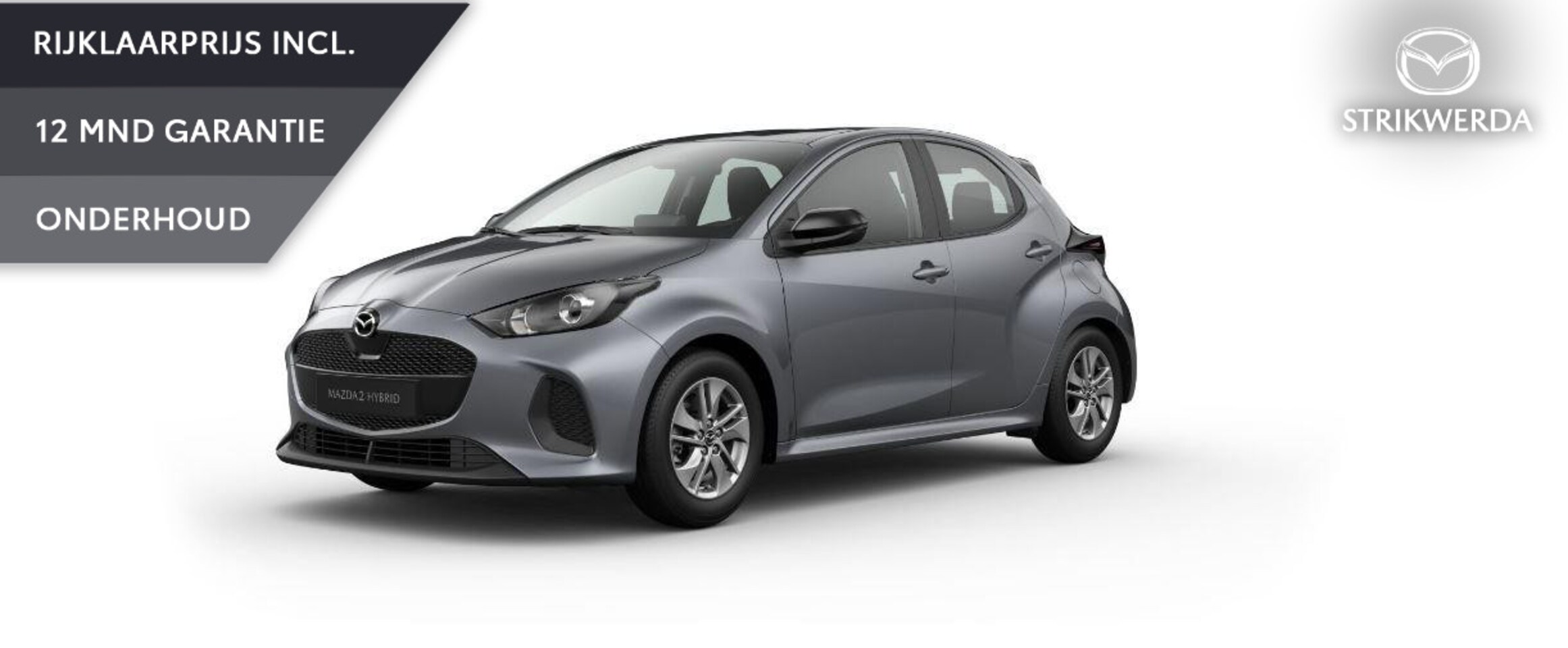 Mazda 2 Hybrid - 1.5 Centre-line | Nieuw | Voorraad | Incl. Instapvoordeel (t/m 30-06-2025) - AutoWereld.nl