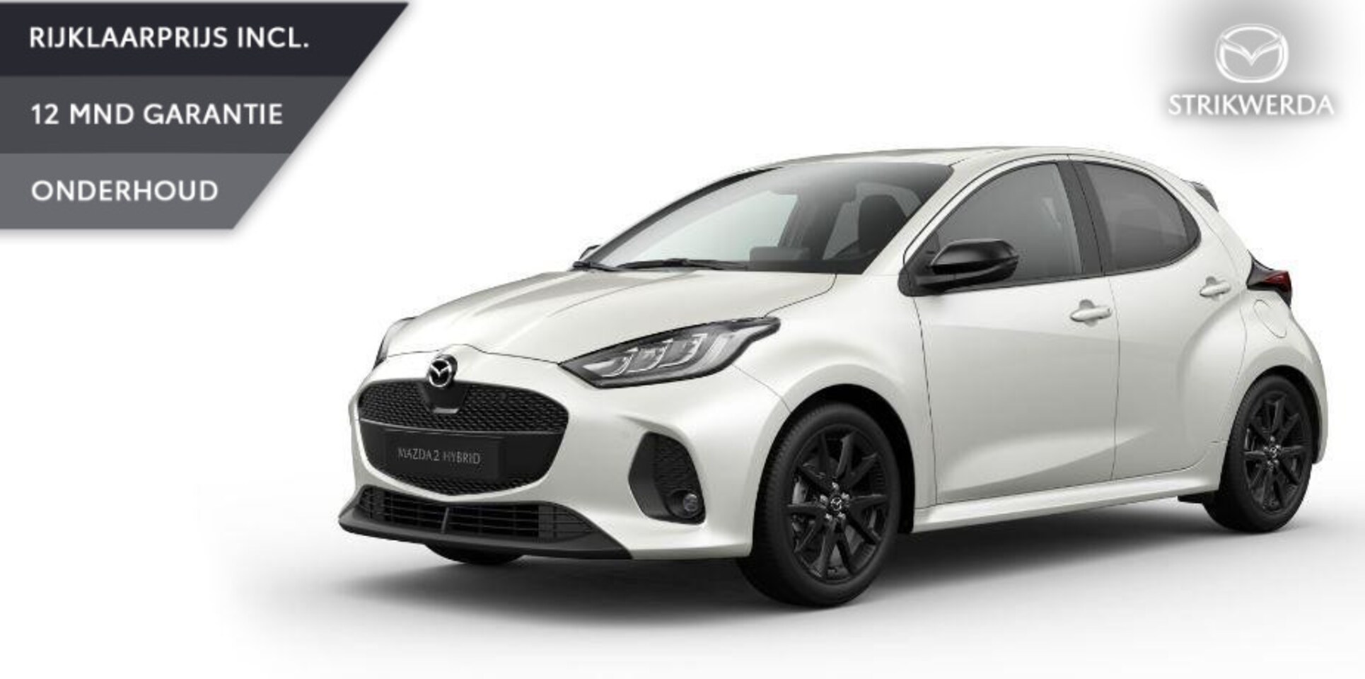 Mazda 2 Hybrid - 1.5 Homura | Nieuw | Voorraad | Incl. Instapvoordeel (t/m 30-06-2025) - AutoWereld.nl
