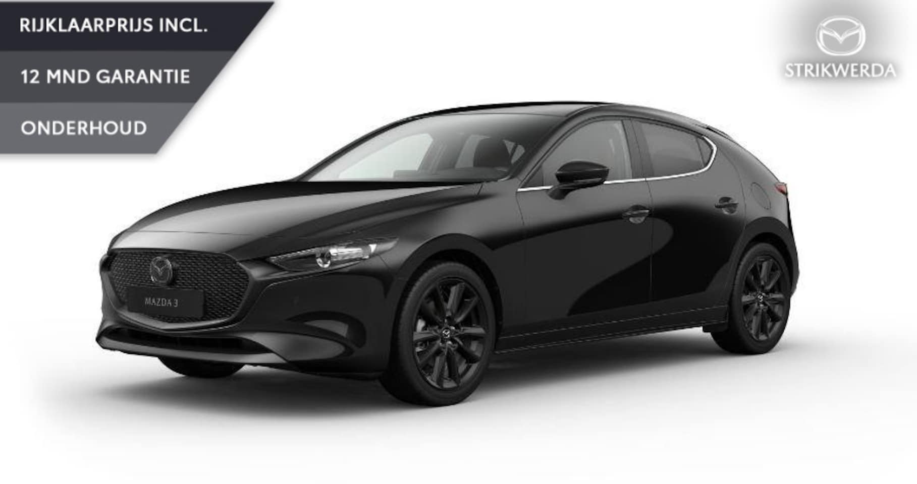 Mazda 3 - 2.5 e-SkyActiv-G M Hybrid 140 Nagisa | Nieuw | Voorraad | Incl. Instapvoordeel (t/m 30-06- - AutoWereld.nl
