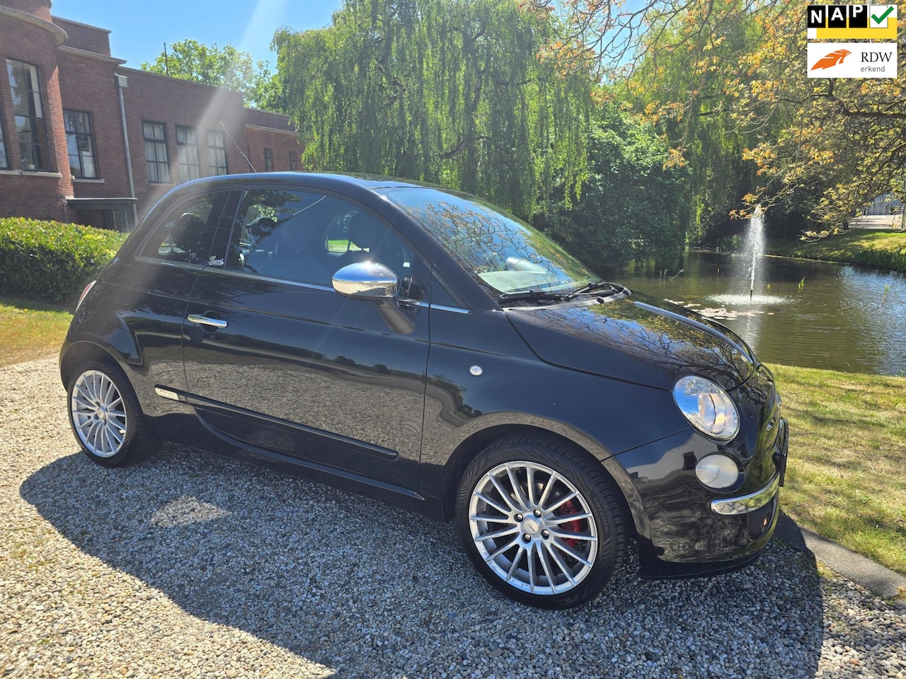 Fiat 500 - 0.9 TwinAir BiColore Gucci Airco Panoramadak - AutoWereld.nl