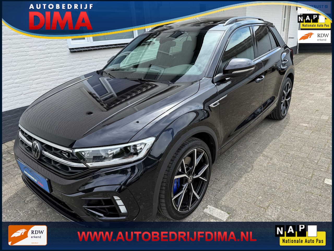 Volkswagen T-Roc - 2.0 TSI 4 Motion R/ Pano/ Navi/ IQ Light/ Camera/ ECC/ ACC - AutoWereld.nl