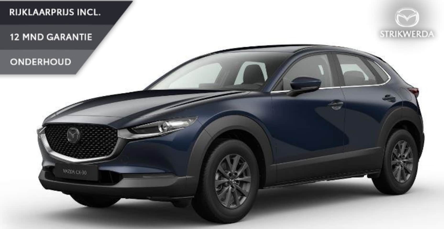 Mazda CX-30 - 2.5 e-SkyActiv-G M Hybrid Prime-line | Nieuw | Voorraad | Incl. Instapvoordeel t/m 30-06-2 - AutoWereld.nl
