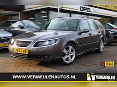 Saab 9-5 Estate - 2.3 T Sport Linear Automaat + 17"/ Clima/ Cruise/ Navi/ Leder/ Xenon/ NL auto