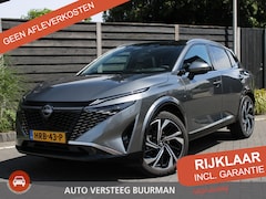 Nissan Qashqai - Tekna Plus 1.3 MHEV 158PK Xtronic Automaat Navigatie, Rondomzichtcamera, Keyless, Stoel, S