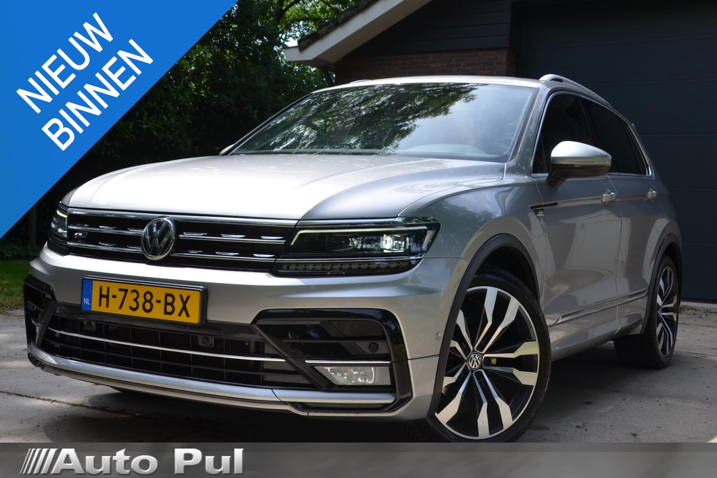Volkswagen Tiguan - 1.5 TSI ACT Highline Business R Line Automaat/Virtueel-Dashbord/Navi/Pdc/Ecc/Led/Stoelverw - AutoWereld.nl
