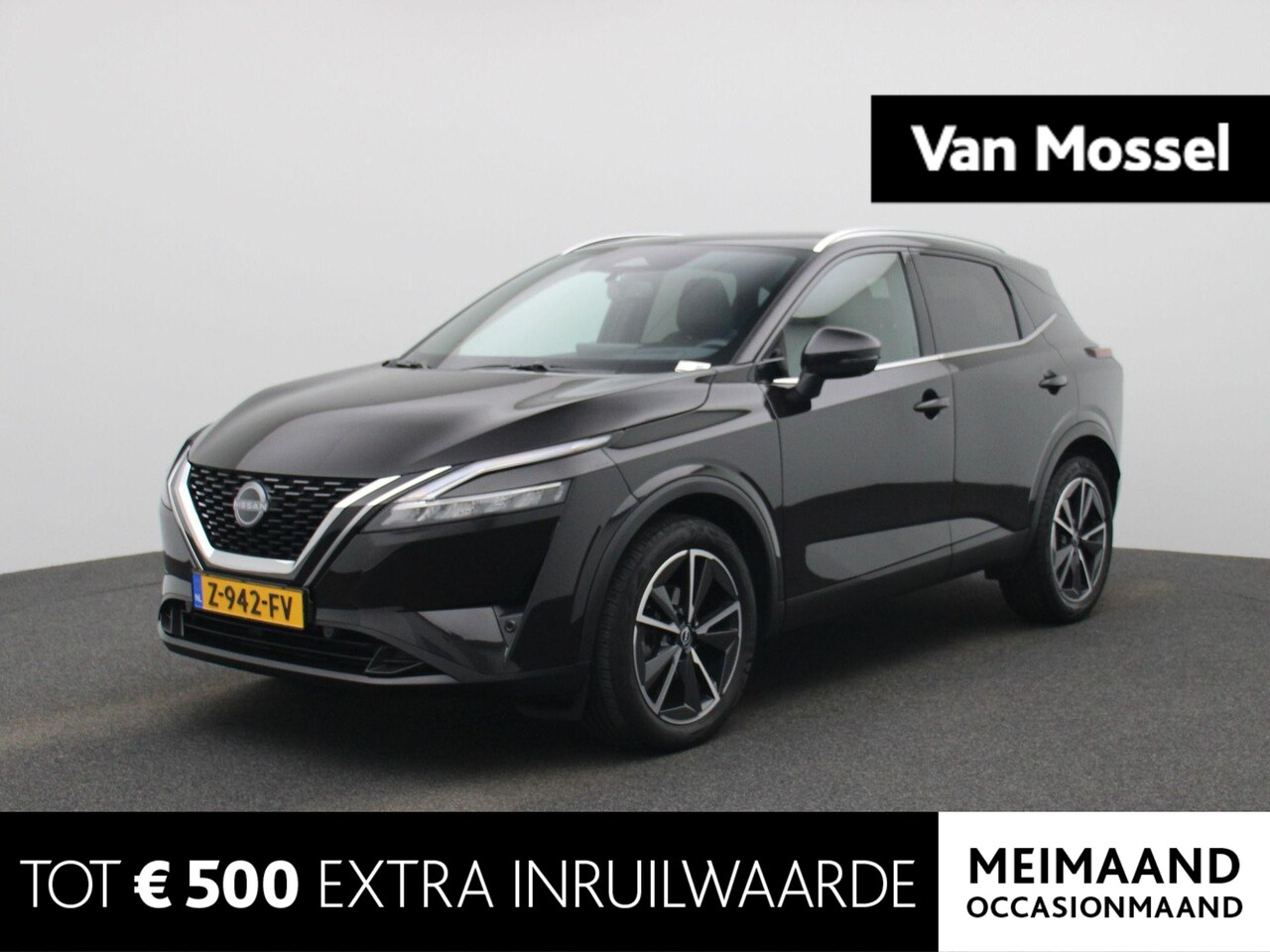 Nissan Qashqai - 1.3 MHEV Xtronic Tekna 158PK | Automaat | Panorama-dak | 360 Camera | Navigatie | Climate - AutoWereld.nl