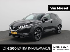 Nissan Qashqai - 1.3 MHEV Xtronic Tekna 158PK | Automaat | Panorama-dak | 360 Camera | Navigatie | Climate