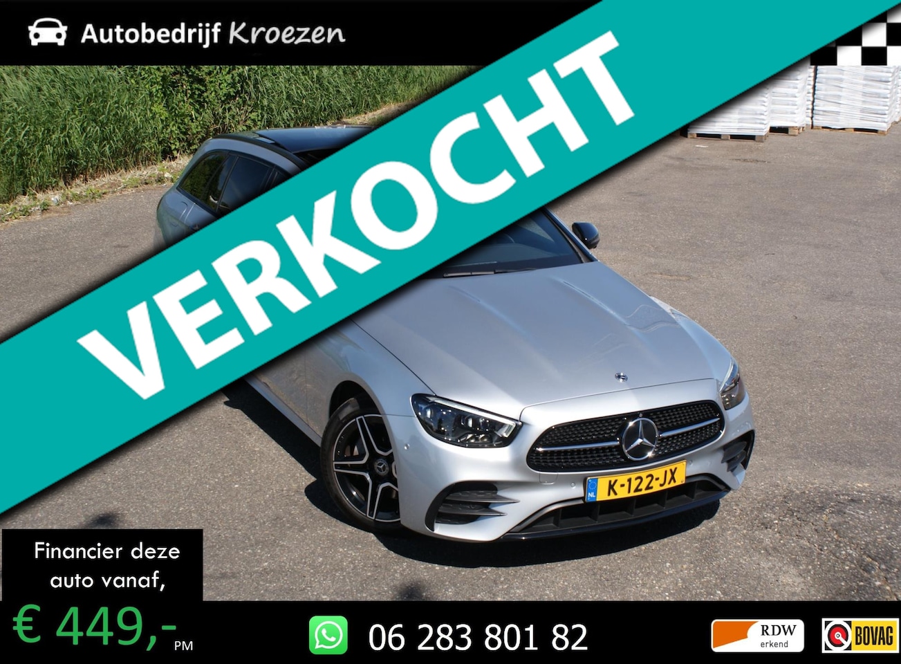Mercedes-Benz E-klasse Estate - 200 ///AMG Pakket | Pano | 360 camera | Prijs Incl BTW | - AutoWereld.nl