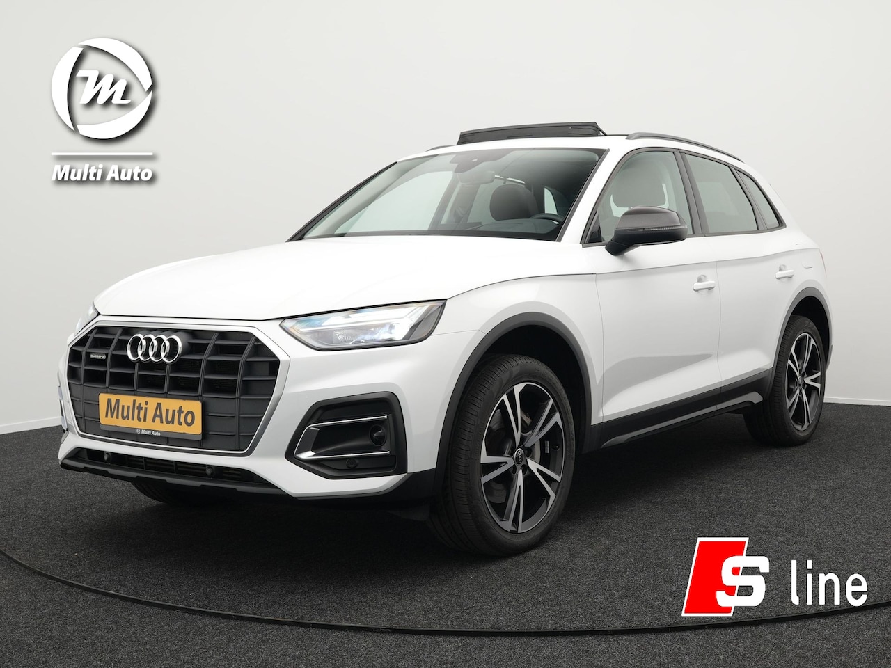 Audi Q5 - 50 TFSI e Pro Line Plug In Hybrid 299pk PHEV | Panodak | Trekhaak af Fabriek | Head Up | 2 - AutoWereld.nl