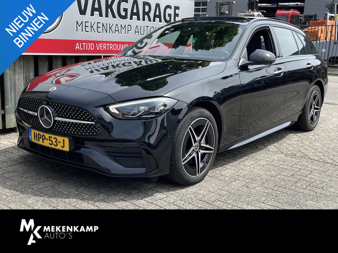 Mercedes-Benz C-klasse Estate - 300 e AMG Line 18"/Panoramadak/360 camera/Head-up/Stoel + stuurverwarming + memory l + r/A - AutoWereld.nl