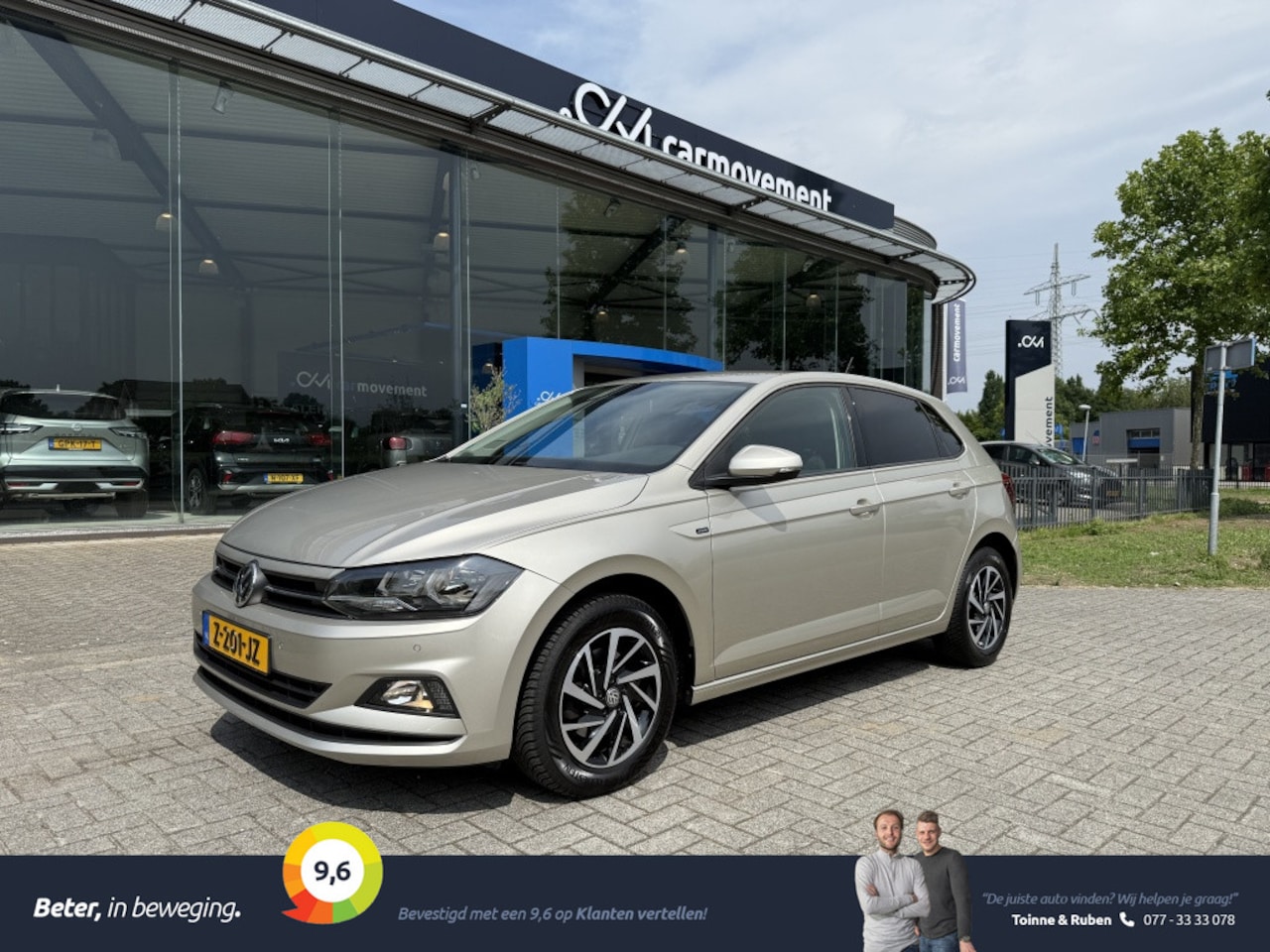 Volkswagen Polo - 1.0 TSI 116PK Join | Navi | Cruise | Dodehoek | Carplay - AutoWereld.nl