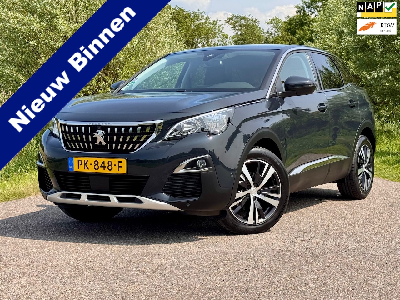 Peugeot 3008 - 1.2 PureTech Allure Carplay Automaat PDC Half Leder 360Camera NAP DEALER ONDERHOUDEN - AutoWereld.nl