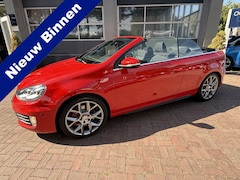 Volkswagen Golf Cabriolet - 2.0 TSI GTI Bj 2015 Km 211Pk Windscherm, Trekhaak, 18Inch, Navi, Cv dealer onderhouden