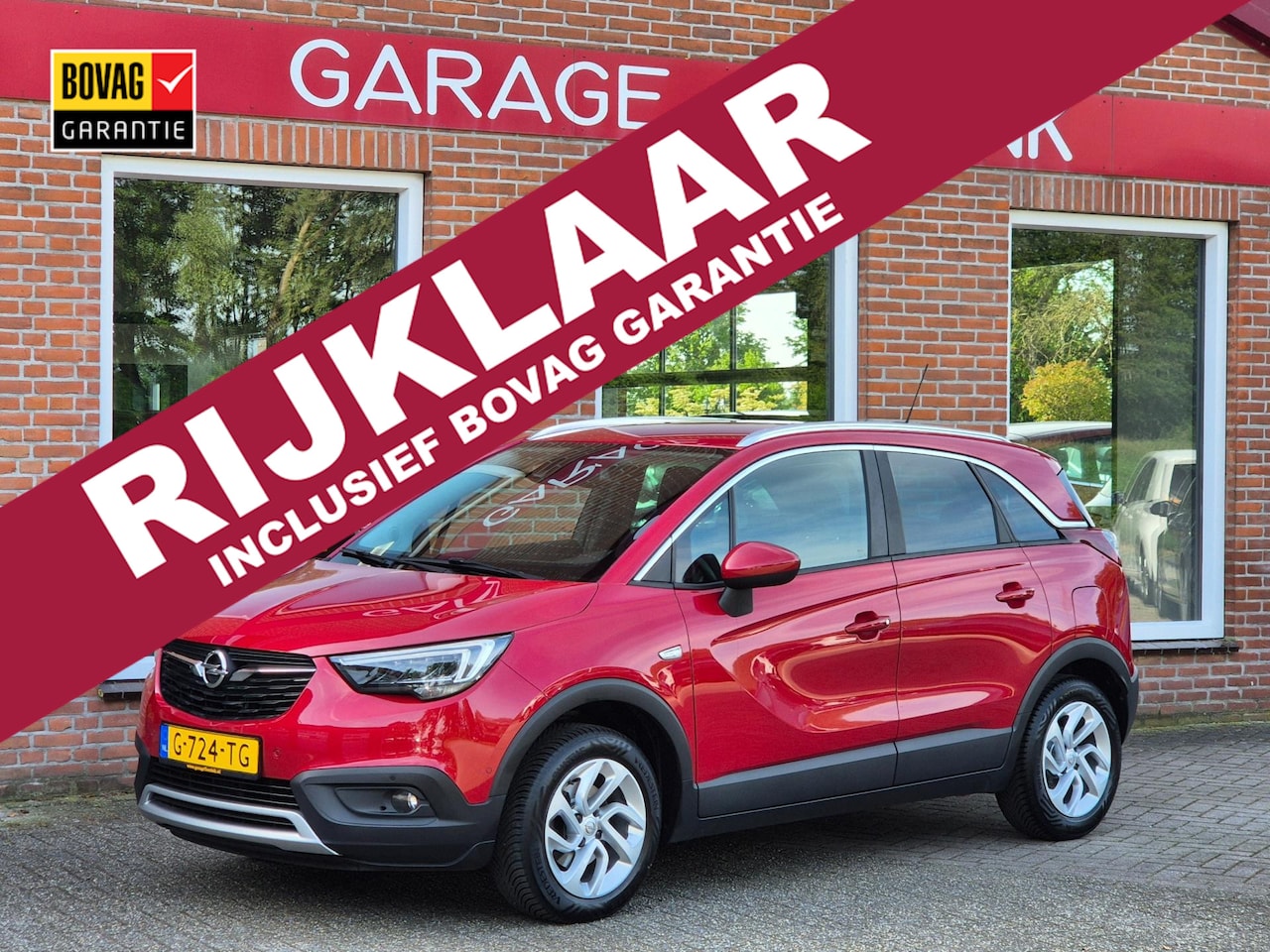 Opel Crossland X - 1.2 Turbo Innovation 110PK 5drs clima, cruise, navi, carplay, led, trekhaak RIJKLAAR - AutoWereld.nl