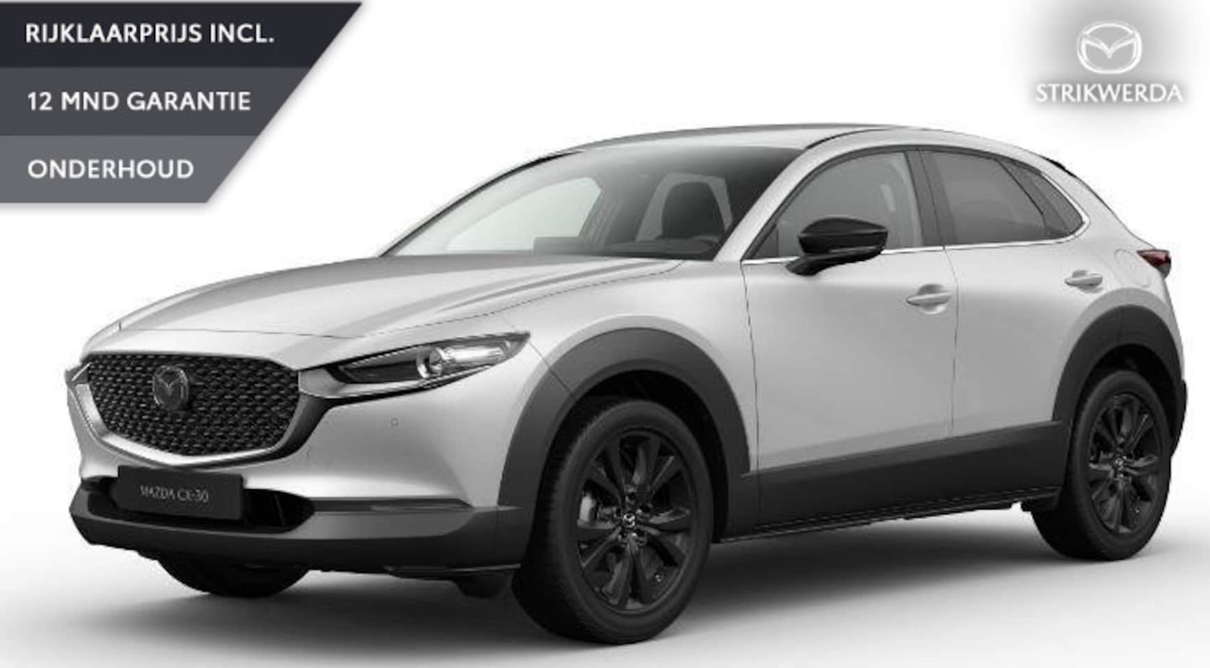 Mazda CX-30 - 2.5 e-SkyActiv-G M Hybrid Homura | Nieuw | Voorraad | Incl. Instapvoordeel (t/m 30-06-2025 - AutoWereld.nl