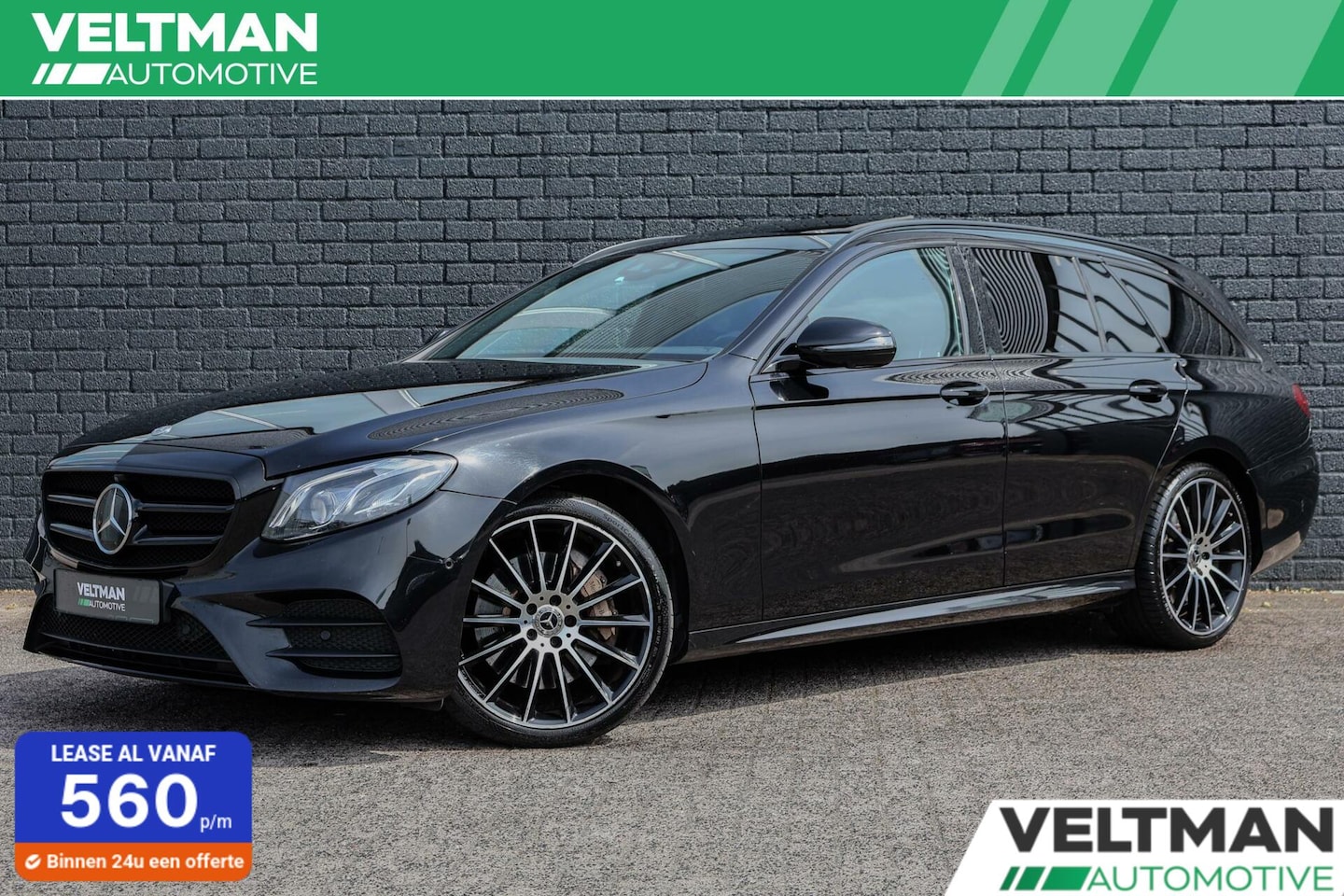 Mercedes-Benz E-klasse Estate - 400 4MATIC AMG LINE PANO TREKHAAK LUCHTVERING DISTRONIC - AutoWereld.nl