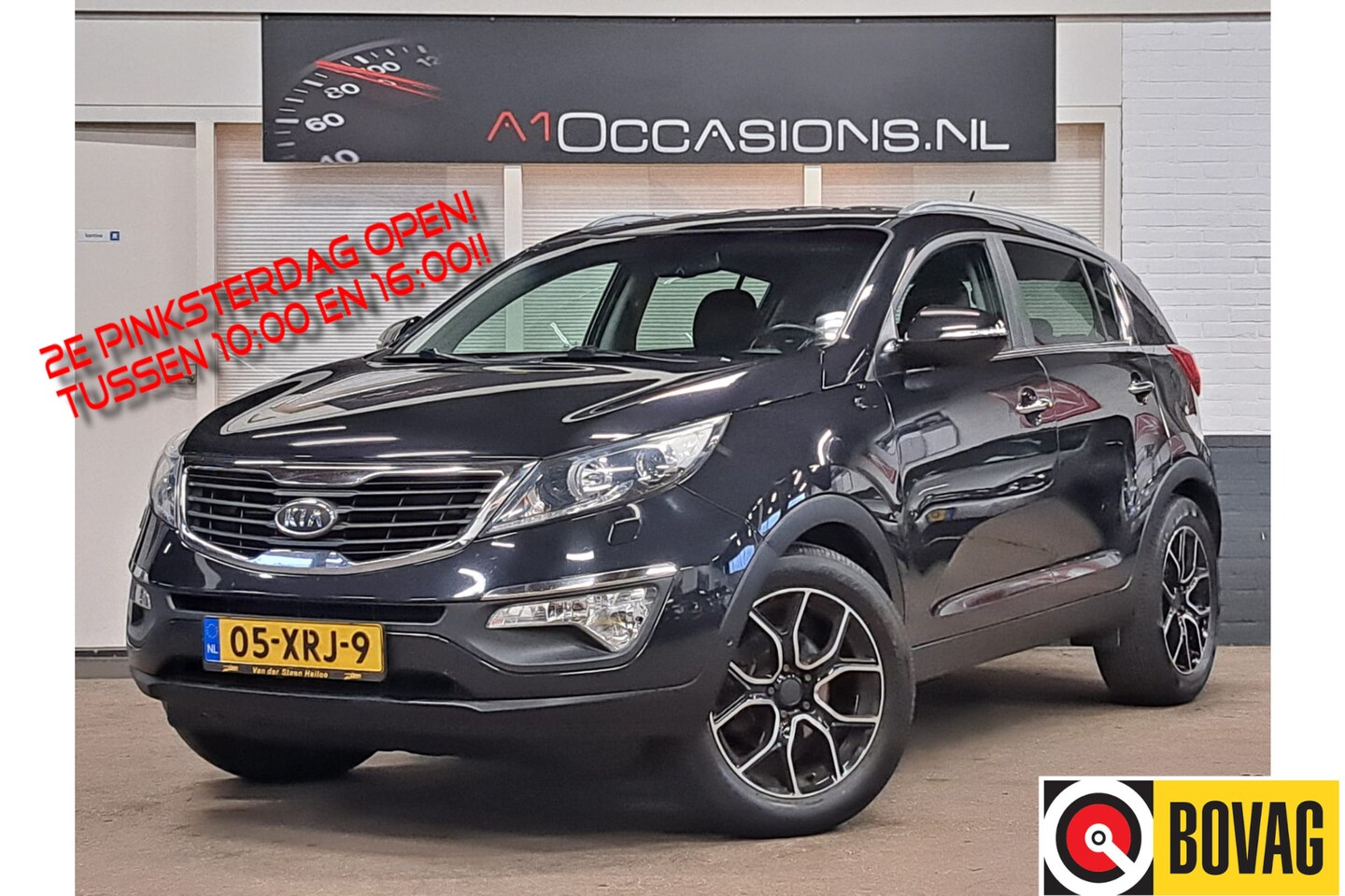 Kia Sportage - 1.6 GDI Super Pack + LEDER + NAVI + STOELVERWARMING !! - AutoWereld.nl