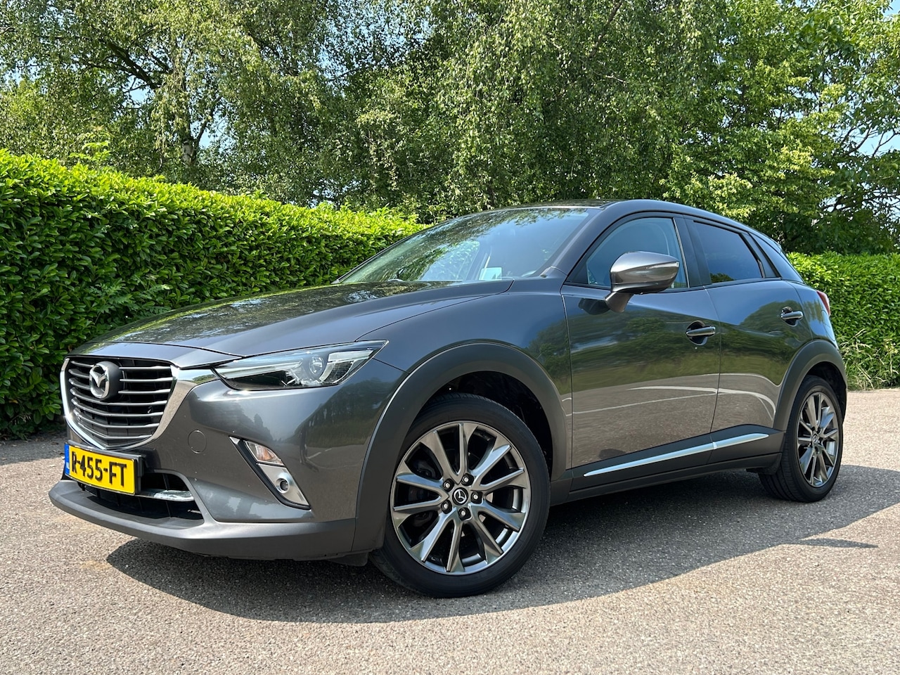 Mazda CX-3 - 2.0 SkyActiv-G 120 GT-Luxury | Camera | Navi | Leder/Alcantara | Head-Up | Stoelverwarming - AutoWereld.nl