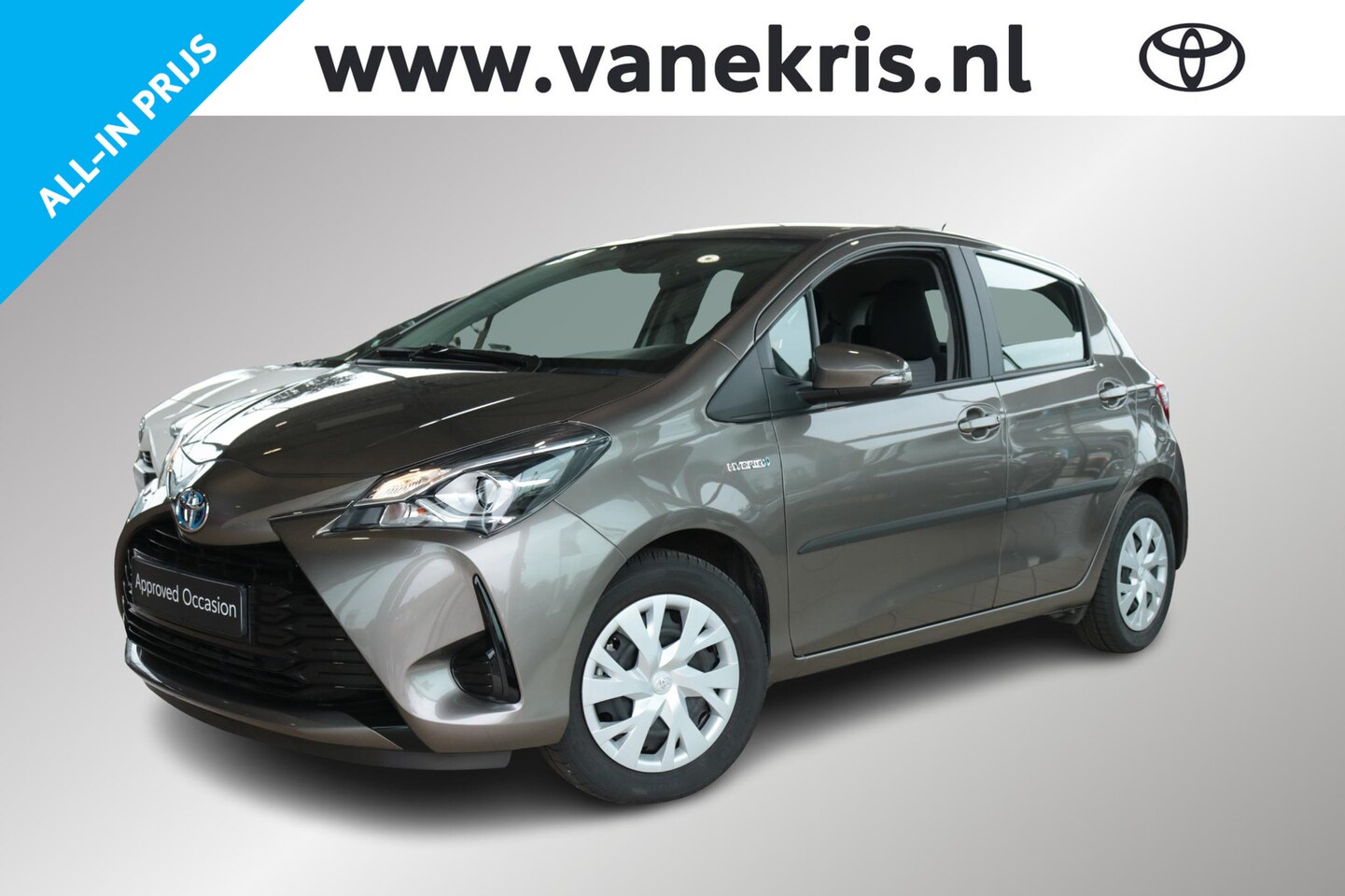 Toyota Yaris - 1.5 Hybrid Active 1.5 Hybrid Active, Navi, Cruise, Stootlijsten - AutoWereld.nl