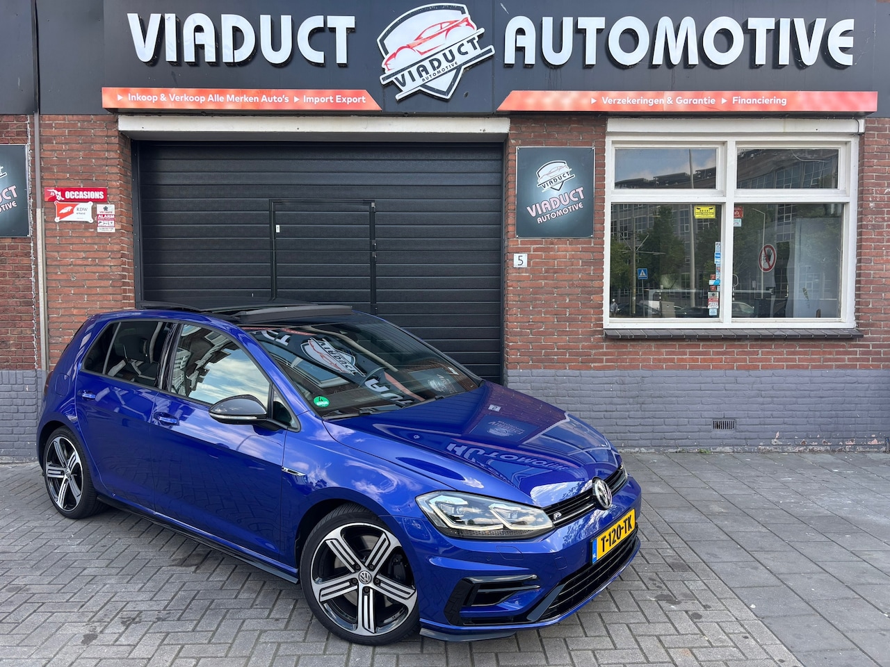 Volkswagen Golf - 2.0 TSI 4Motion R Pano Lapiz Blue - AutoWereld.nl