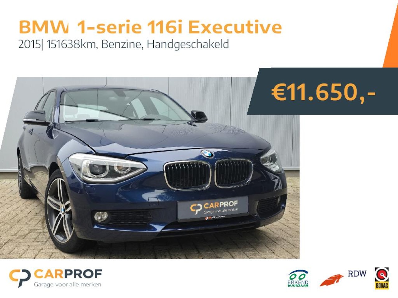 BMW 1-serie - 116i Executive 116i Executive - AutoWereld.nl