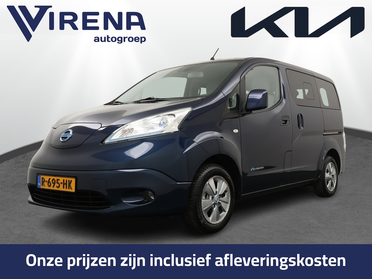 Nissan e-NV200 Evalia - Connect Edition. - Navigatie - Climate Control - Lichtmetalen velgen - 12 maanden BOVAG ga - AutoWereld.nl