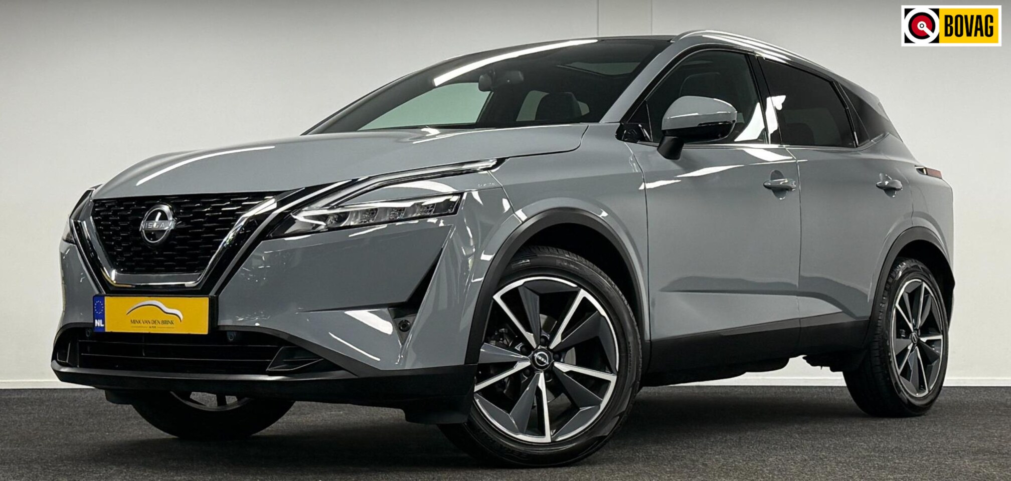 Nissan Qashqai - 1.3 MHEV Tekna*Panodak*Leder*19''*Navi*Camera*Carplay - AutoWereld.nl
