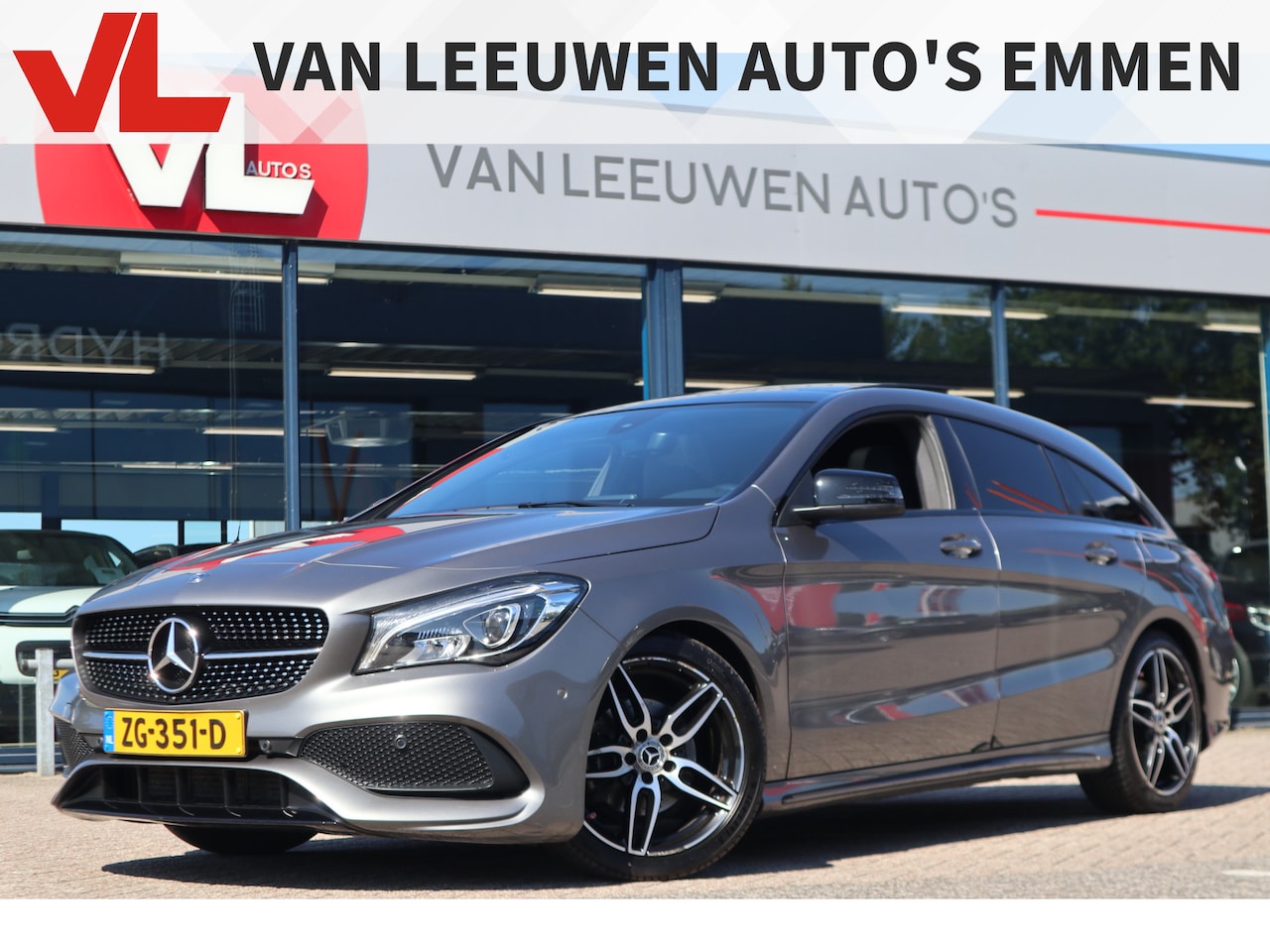 Mercedes-Benz CLA-klasse Shooting Brake - 180 Business Solution AMG Night Upgrade | Panorama | Automaat | Stoelverwarming - AutoWereld.nl