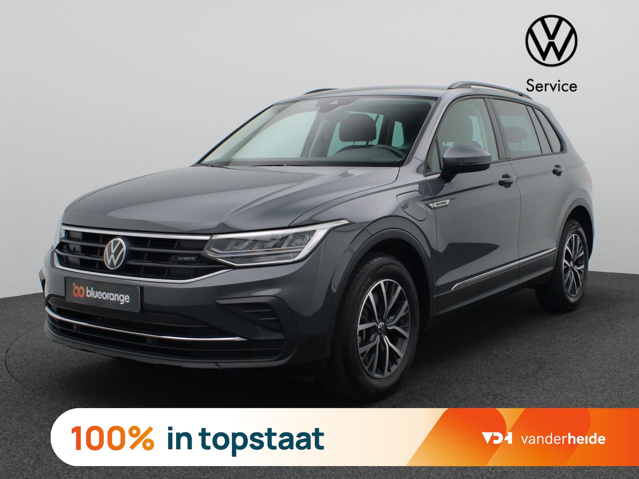 Volkswagen Tiguan - 1.4 TSI eHybrid Life Business 245PK DSG full led, adaptive cruise, achteruitrijcamera, ele - AutoWereld.nl