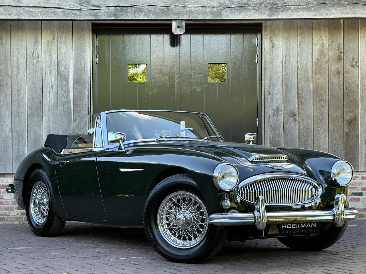 MINI Cabrio - Austin 3000 MKII A 1963 | Nette staat! Wire wheels, Verwarming, Overdrive, Leer, Stuurwiel - AutoWereld.nl