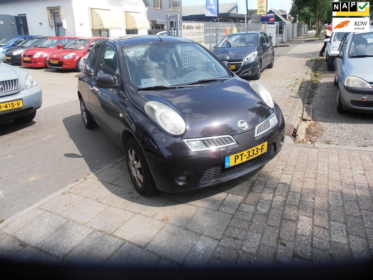 Nissan Micra - 1.2 Mix airco navi elek pak nap apk - AutoWereld.nl
