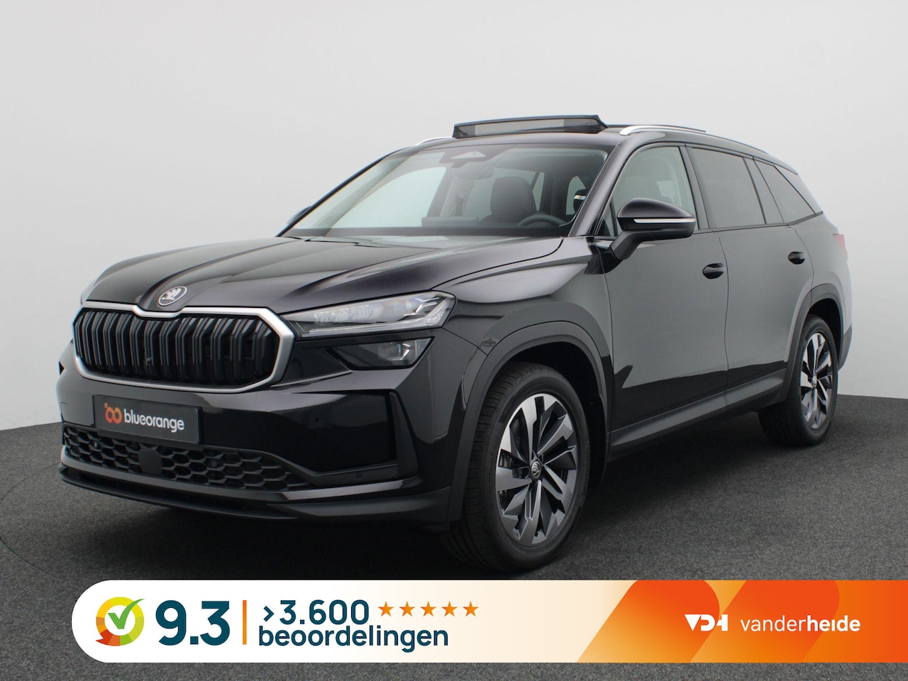 Skoda Kodiaq - 1.5 TSI MHEV Business Edition 7p. 150PK DSG matrix led, trekhaak, schuif-kanteldak, achter - AutoWereld.nl