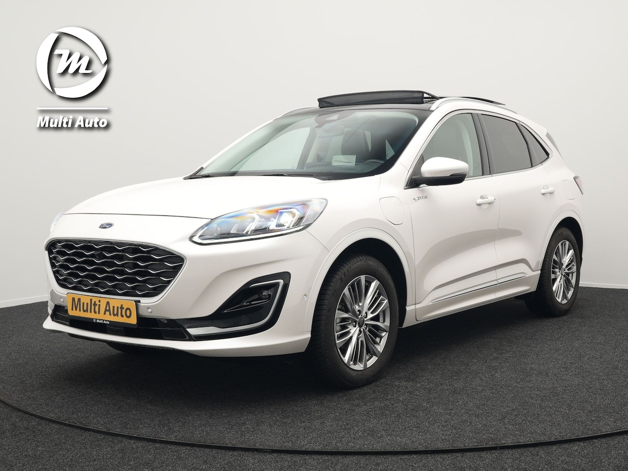Ford Kuga - 2.5 Vignale Plug In Hybrid 225pk PHEV | Trekhaak af Fabriek | Panodak | Adaptive Cruise | - AutoWereld.nl