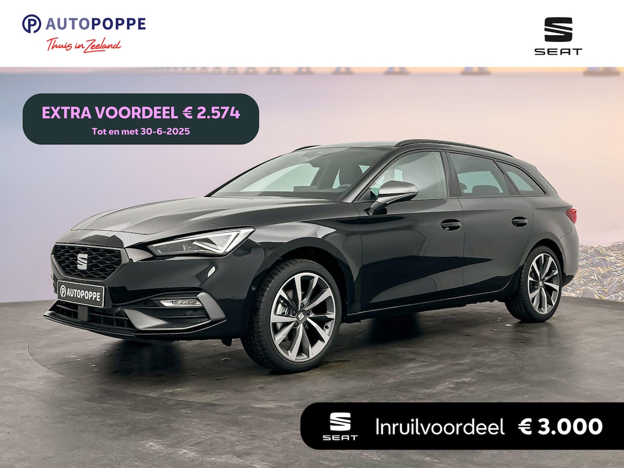 Seat Leon Sportstourer - FR Business Intense 1.5 TSI 85kW / 115pk Stationwa - AutoWereld.nl