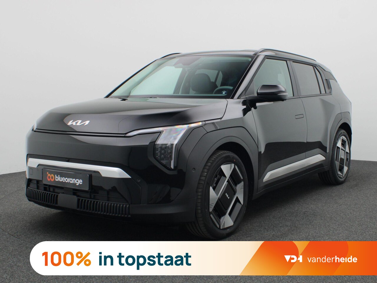 Kia EV3 - Plus Advanced 81.4 kWh 204PK warmtepomp, full led, adaptive cruise met travel assist, side - AutoWereld.nl