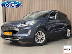 Ford Kuga - 2.5 PHEV Titanium X Leer Navi Camera Trekhaak Ad. Cruise Dode hoek Elektr. Klep Garantie 1
