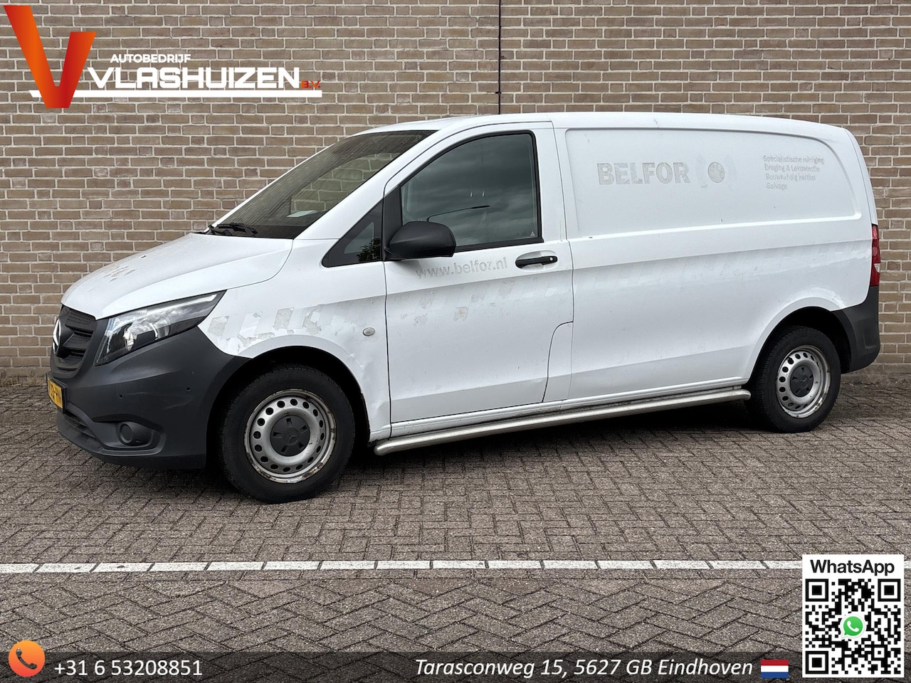Mercedes-Benz Vito - 109 CDI Functional Lang | € 6.450 NETTO! | Euro 6 | Navi | Airco | Cruise - AutoWereld.nl