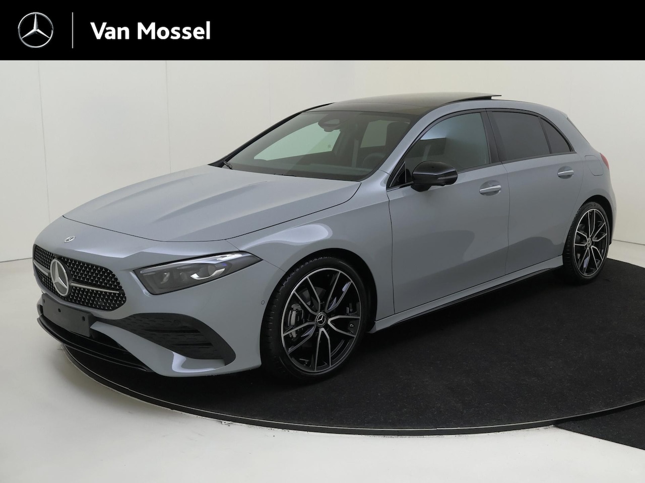 Mercedes-Benz A-klasse - 180 Business Solution AMG AMG Line Plus - Premium Plus - Carplay - 19 Inch - Alpinegrijs - AutoWereld.nl