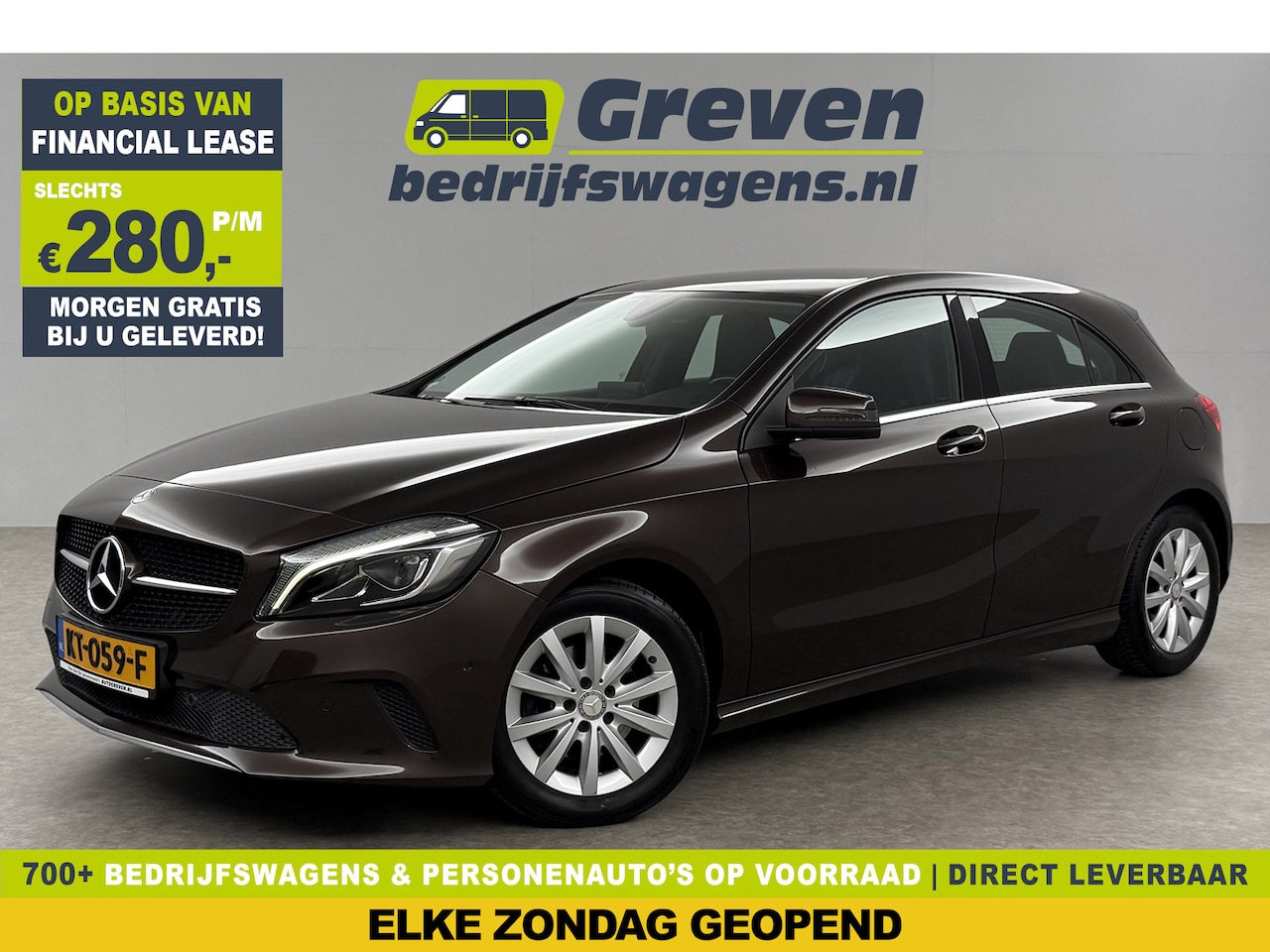 Mercedes-Benz A-klasse - Ambition Airco Cruise LED Navigatie PDC 16"LMV - AutoWereld.nl