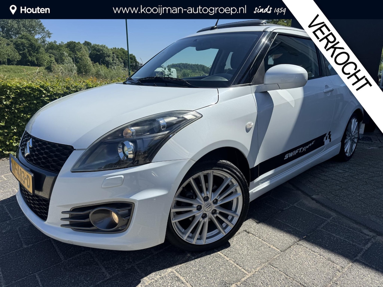 Suzuki Swift - 1.6 Sport | Unieke Auto | Schuif/Kanteldak | Trekhaak | Keyless | Navigatie | Climate Cont - AutoWereld.nl