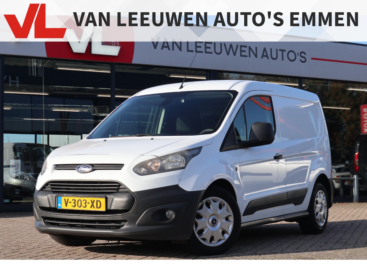 Ford Transit Connect - 1.6 TDCI L1 Trend | Marge | 3 Zits | Airco | APK 08-02-2025 | - AutoWereld.nl