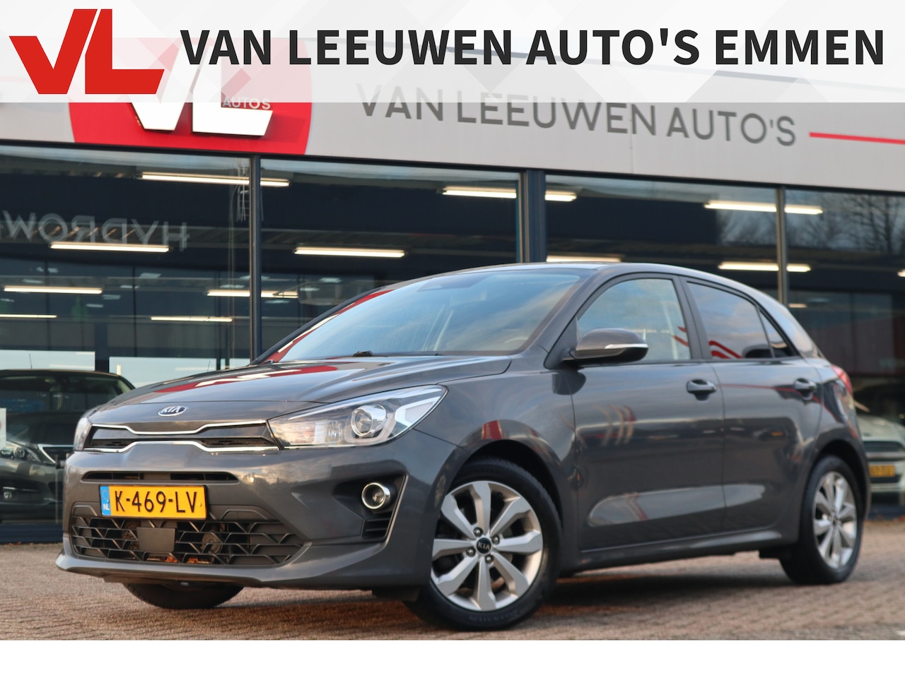 Kia Rio - 1.0 T-GDi MHEV DynamicPlusLine | Climate Control | Navigatie | Achteruitrijcamera - AutoWereld.nl