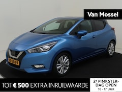 Nissan Micra - 1.0 IG-T N-Connecta Airco / Cruise Control / Lichtemetalen Velgen 16"