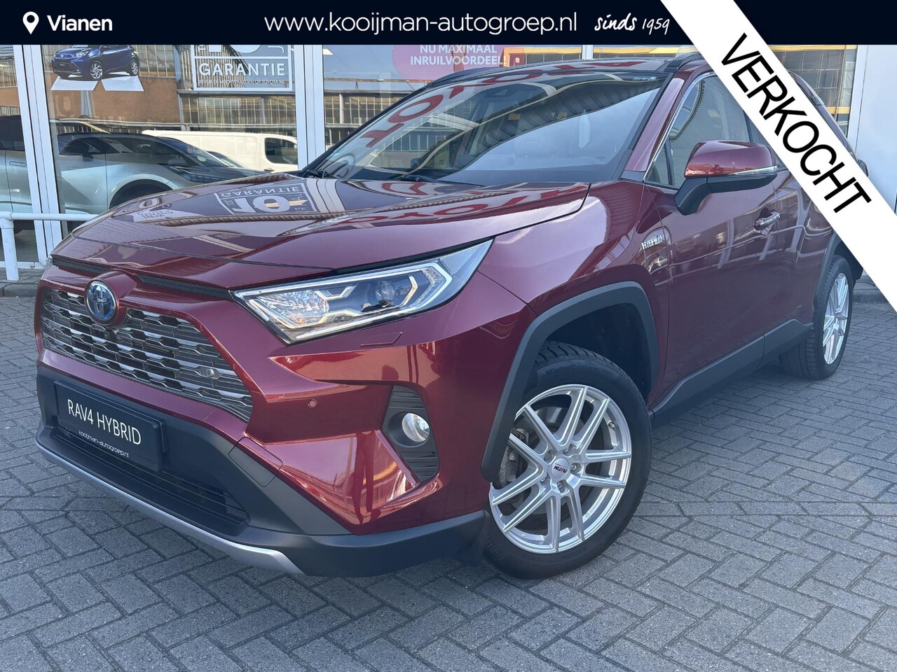 Toyota RAV4 - 2.5 Hybrid AWD Executive 1650KG trekgewicht, Panorama schuif/kanteldak, speciaal leder int - AutoWereld.nl