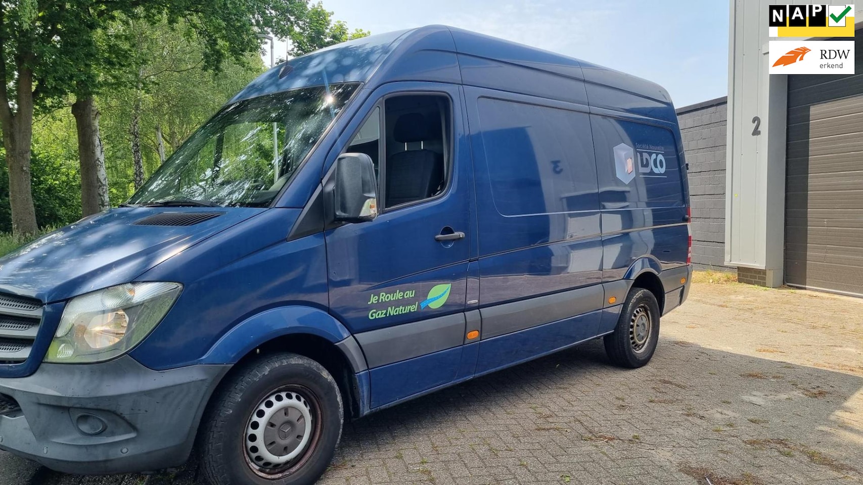 Mercedes-Benz Sprinter - 316 BENZINE 7/2015 CNG GAS EURO 6 NETTE STAAT AIRCO - AutoWereld.nl