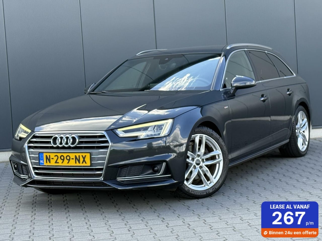 Audi A4 Avant - 2.0 TFSI 2x S-Line - Leder - Matrix - Digi Dash - Adaptief - AutoWereld.nl